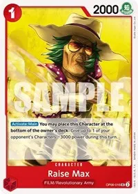 Raise Max (Wings of the Captain)