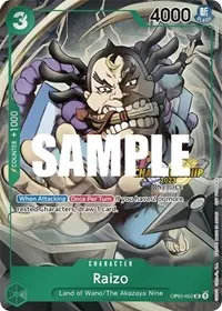 Raizo CS 2023 Event Pack (One Piece Promotion Cards)