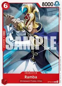Ramba (The Time of Battle) — One Piece Card Game Card Value