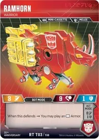 Ramhorn Warrior (Blaster VS Soundwave Box Set 35th Anniversary Edition)