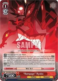 Rampage Ryuko SR (KILL la KILL Power Up Set)
