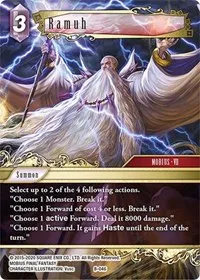 Ramuh (Boss Deck: Final Fantasy VII) — Final Fantasy TCG Card Value