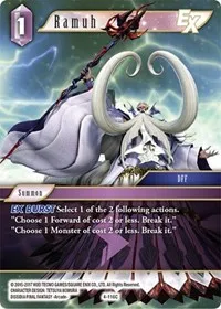 Ramuh EX (Opus IV) — Final Fantasy TCG Card Value