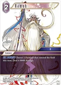 Ramuh EX (Opus X) — Final Fantasy TCG Card Value