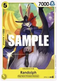 Randolph (Kingdoms of Intrigue) — One Piece Card Game Card Value