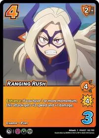 Ranging Rush (UniVersus: My Hero Academia: Girl Power)