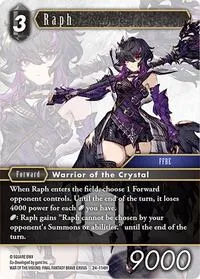 Raph (Hidden Legends) — Final Fantasy TCG Card Value
