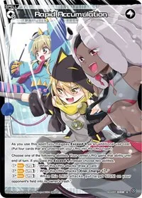 Rapid Accumulation Parallel Foil (Vertex Diva) — WIXOSS Card Value