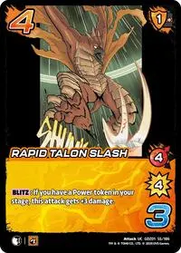 Rapid Talon Slash (Godzilla: Reign of Kaiju)