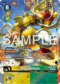 Rapidmon Bonus Pack (Starter Deck 17: Double Typhoon Advanced Deck Set)