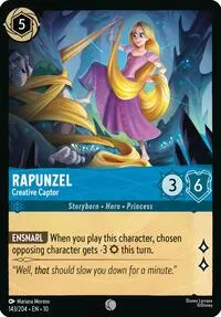 Rapunzel Creative Captor (Whispers in the Well) — Lorcana TCG Card Value