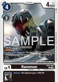Raremon (Dual Revolution) — Digimon Card Game Card Value