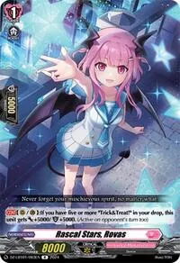 Rascal Stars Rovas (DZ-LBT01: Lyrical Monasterio Sparkling Stars!) — Cardfight Vanguard Card Value