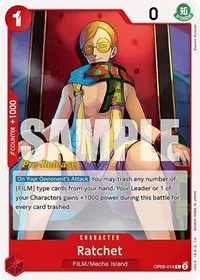 Ratchet (Wings of the Captain Pre-Release Cards)