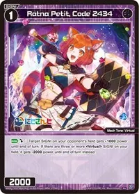 Ratna Petit Code 2434 (Collab Booster: Nijisanji Diva)