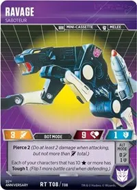 Ravage Saboteur (Blaster VS Soundwave Box Set 35th Anniversary Edition)