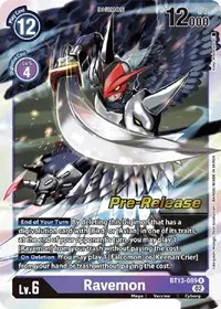 Ravemon (Versus Royal Knights Pre-Release Cards)