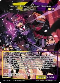 Ravens Order Class Bs Representative Siphone Siphone Prodigy Demonic Student (Descent into the Raven's Catacombs) — Force of Will Card Value