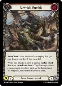 rawhide rumble red (Heavy Hitters)