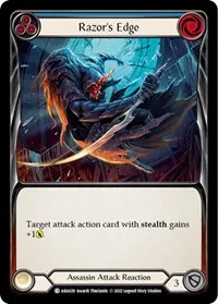 Razors Edge Blue (Blitz Deck: Outsiders - Arakni)