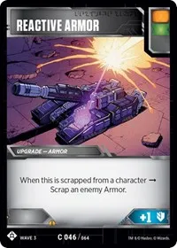Reactive Armor (War for Cybertron: Siege I) — Transformers TCG Card Value