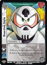 Reactive Style (Capcom Platinum Series) — UniVersus Card Value