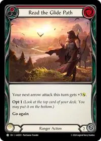 Read the Glide Path Red (Armory Deck: Azalea)