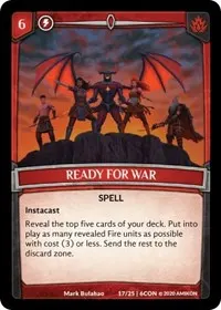 Ready for War (Expansion Pack 3: Conviction)