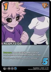Ready to Go (UniVersus: My Hero Academia: Girl Power)