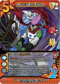 Really Big Sword (UniVersus: My Hero Academia: League of Villains)