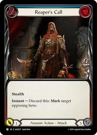 Reapers Call (Armory Deck: Arakni)