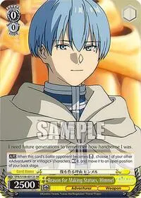 Reason for Making Statues Himmel SR (Frieren: Beyond Journey’s End)