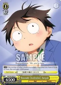 Reasonable Acceleration Haruyuki (Accel World -Infinite Burst-) — Weiss Schwarz Card Value