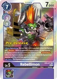 Rebellimon (Double Diamond Pre-Release Cards)