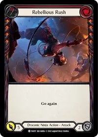 Rebellious Rush Red (Blitz Deck: Uprising - Fai)