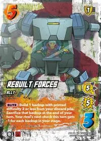 Rebuilt Forces (Teenage Mutant Ninja Turtles) — UniVersus Card Value