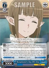 Receptionists Day Off Eina (Is it Wrong to Try to Pick Up Girls in a Dungeon?)