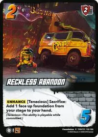 Reckless Abandon (Teenage Mutant Ninja Turtles)