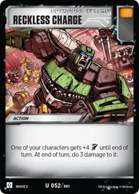 Reckless Charge (Rise of the Combiners)