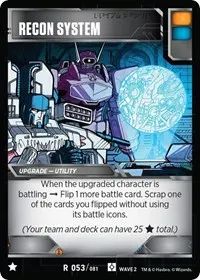 Recon System (Rise of the Combiners)