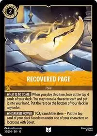 Recovered Page (Whispers in the Well)