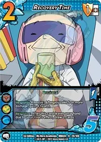 Recovery Time (UniVersus: My Hero Academia: Heroes Clash)