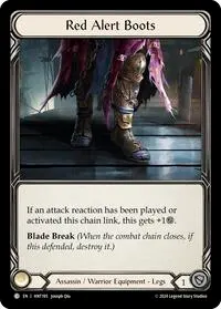 Red Alert Boots (The Hunted)