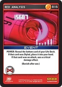 Red Analysis (Panini: Evolution) — Dragon Ball Z TCG Card Value