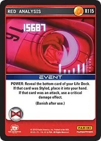 Red Analysis (Panini: Evolution)