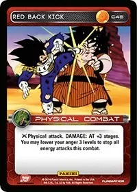 Red Back Kick (Panini: Set 1) — Dragon Ball Z TCG Card Value