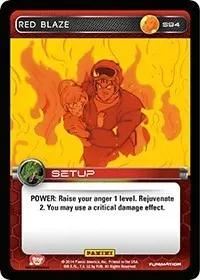 Red Blaze (Panini: Set 1)