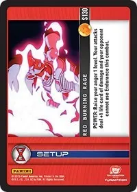 Red Burning Rage (Panini: Evolution)