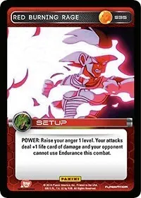 Red Burning Rage (Panini: Set 1)
