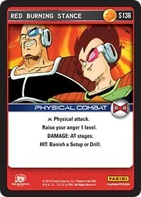 Red Burning Stance (Panini: Evolution) — Dragon Ball Z TCG Card Value